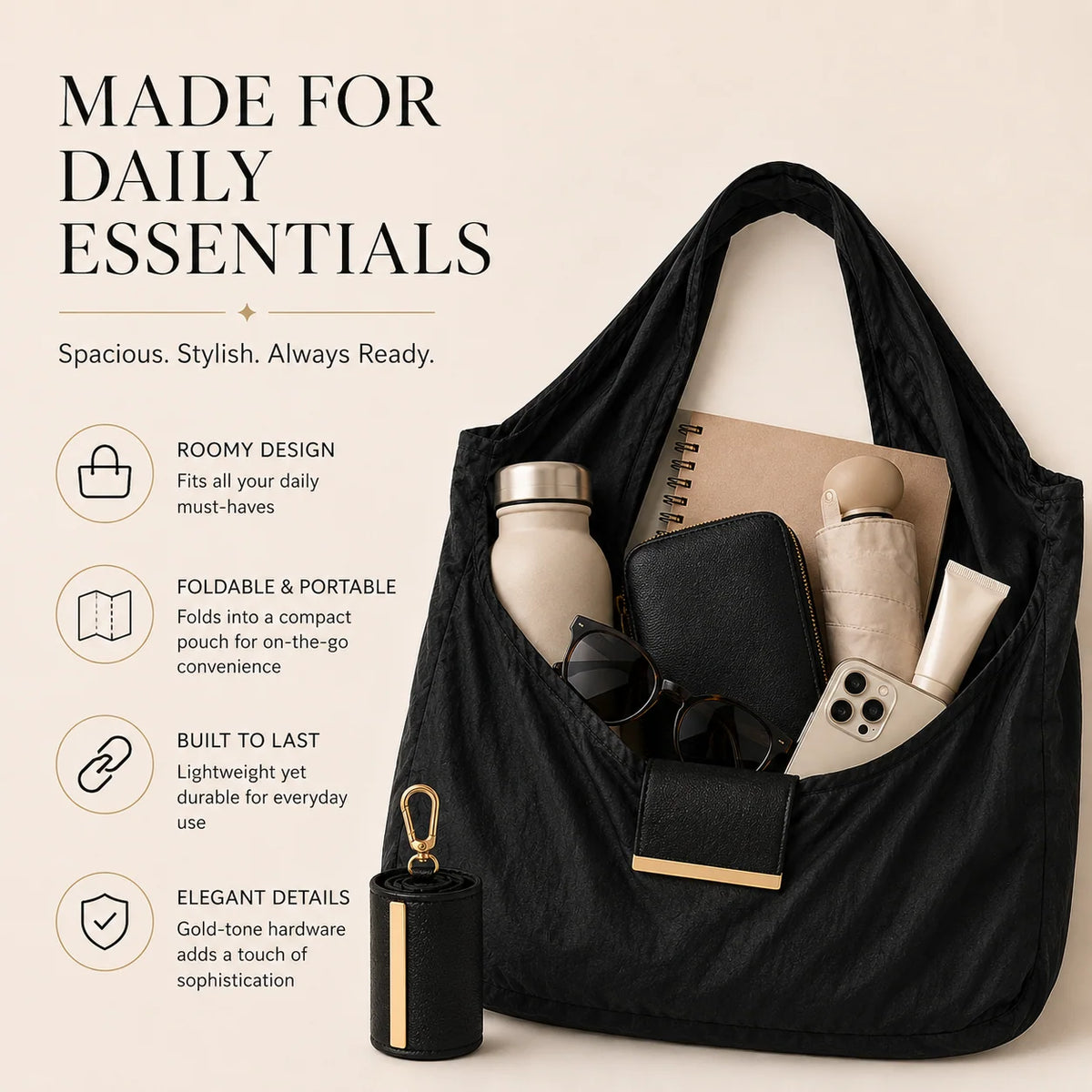Keychain Foldable Purse