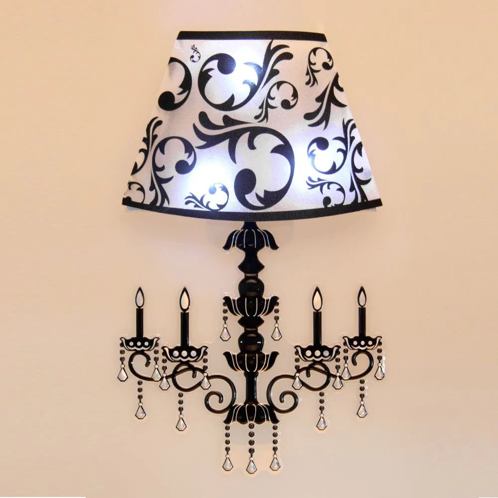3D Wall Sticker LED Light Night Lamp - iamlazy.store