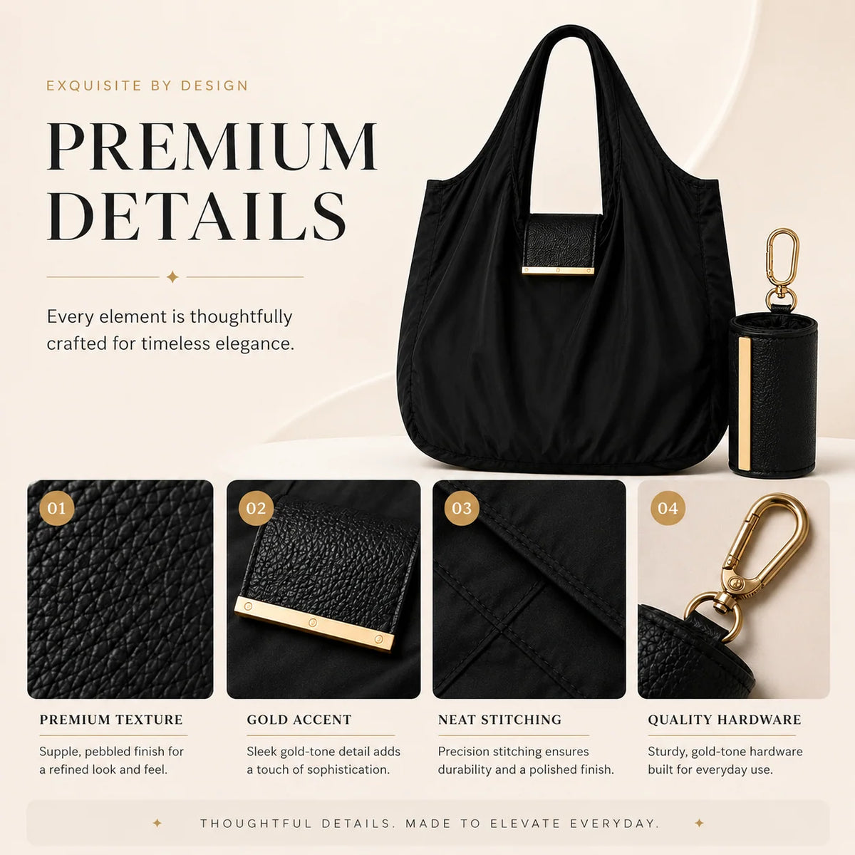 Keychain Foldable Purse