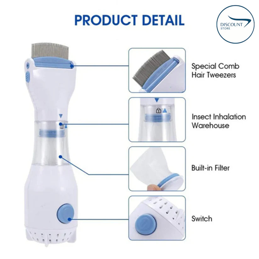 PureComb™ Vacuum Lice Remover -JC