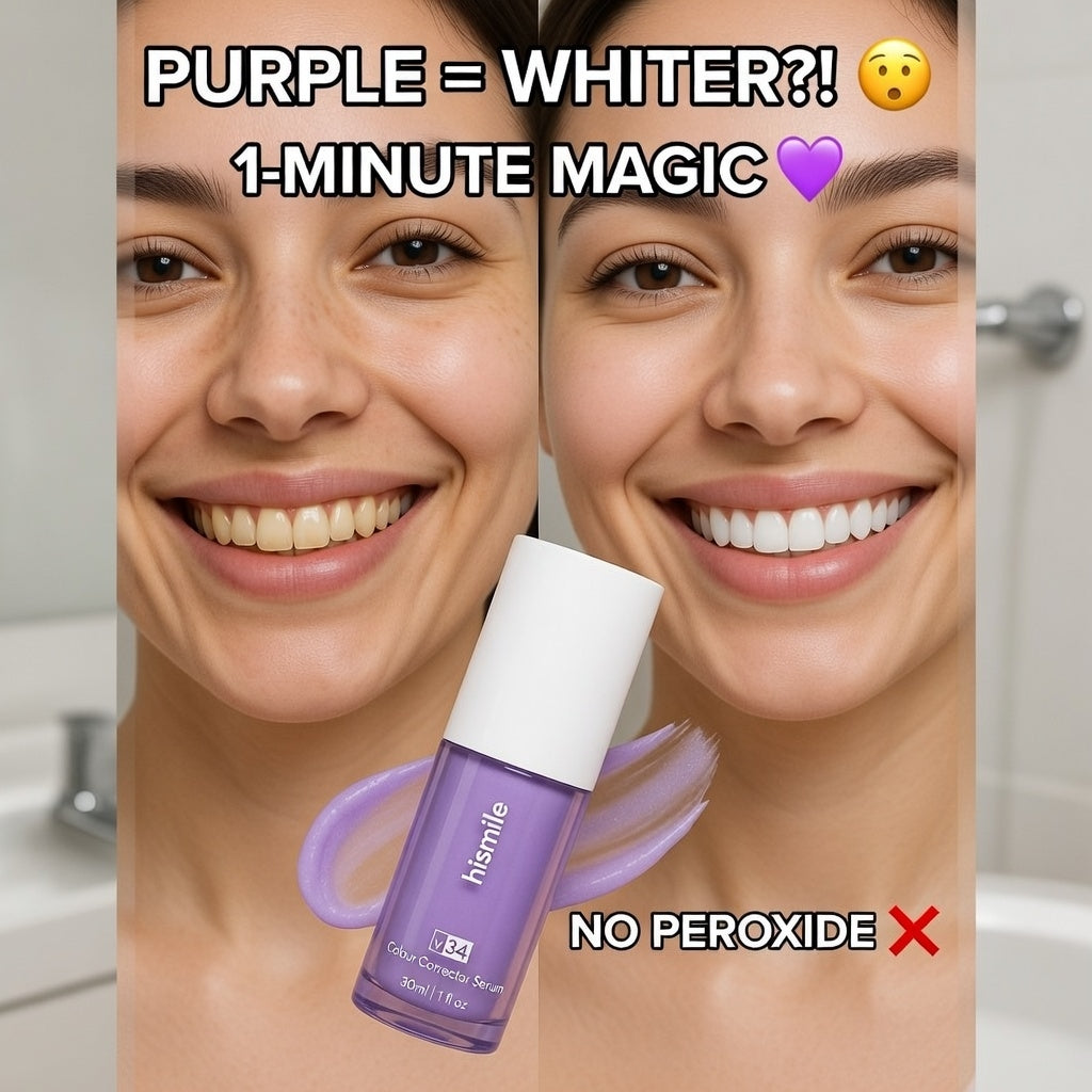 Hismile Colour Corrector | Tooth Stain Removal | Teeth Whitening Booster