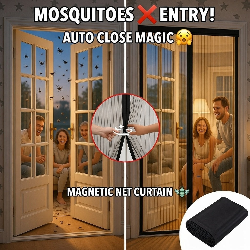 Magnetic Net Curtain