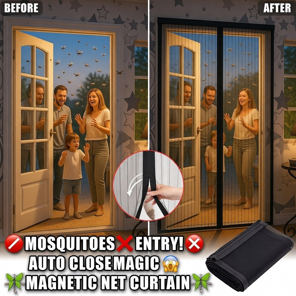 Magnetic Net Curtain