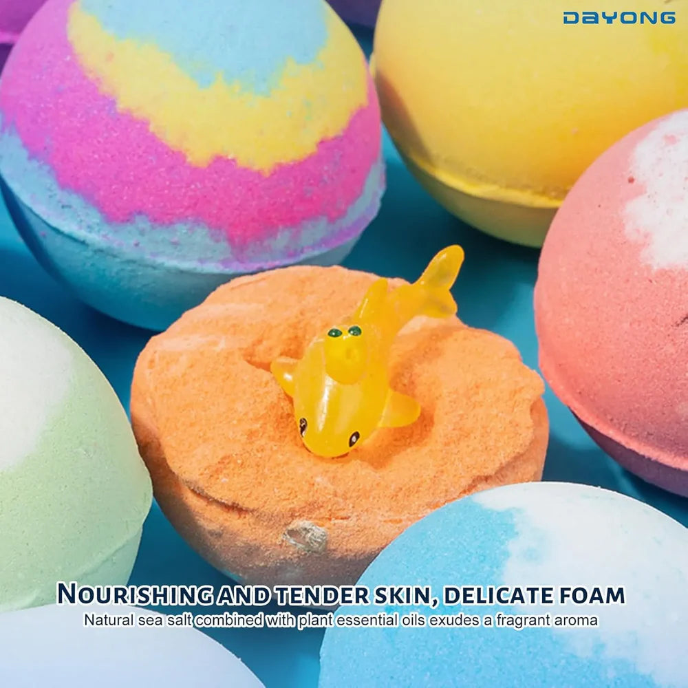 Bath Bomb Baby (Pack Of Any 2 Random Colors and Surprise Toys) -JC