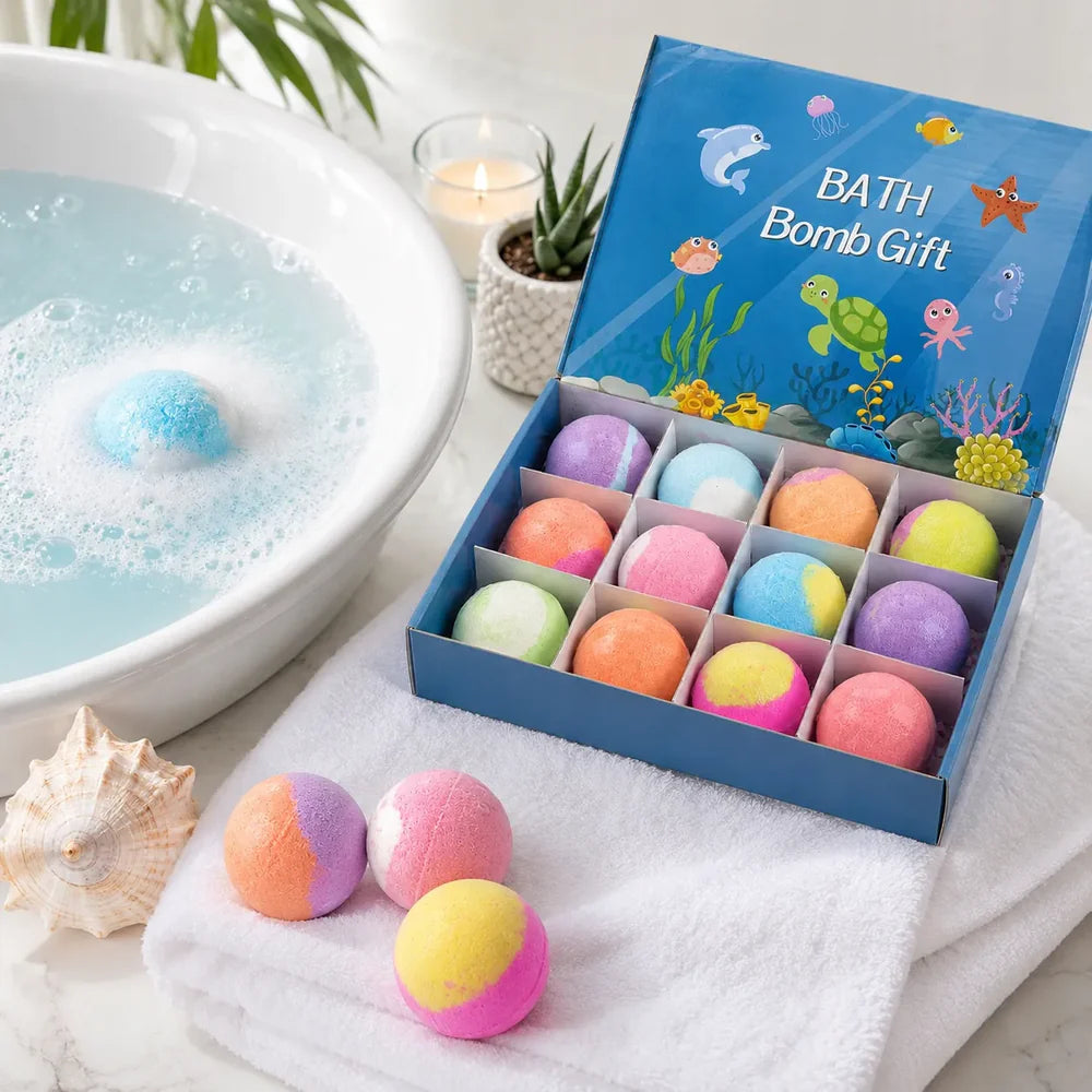 Bath Bomb Baby (Pack Of Any 2 Random Colors and Surprise Toys) -JC