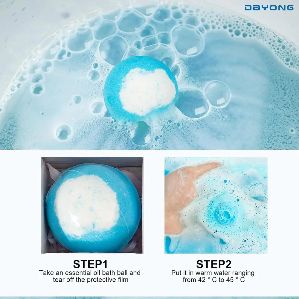 Bath Bomb Baby (Pack Of Any 2 Random Colors and Surprise Toys) -JC