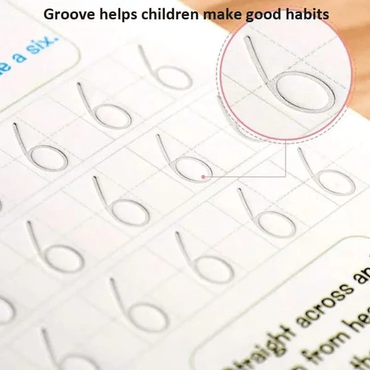 MAGIC PRACTICE COPYBOOK (PACK OF 4 BOOKS) - iamlazy.store