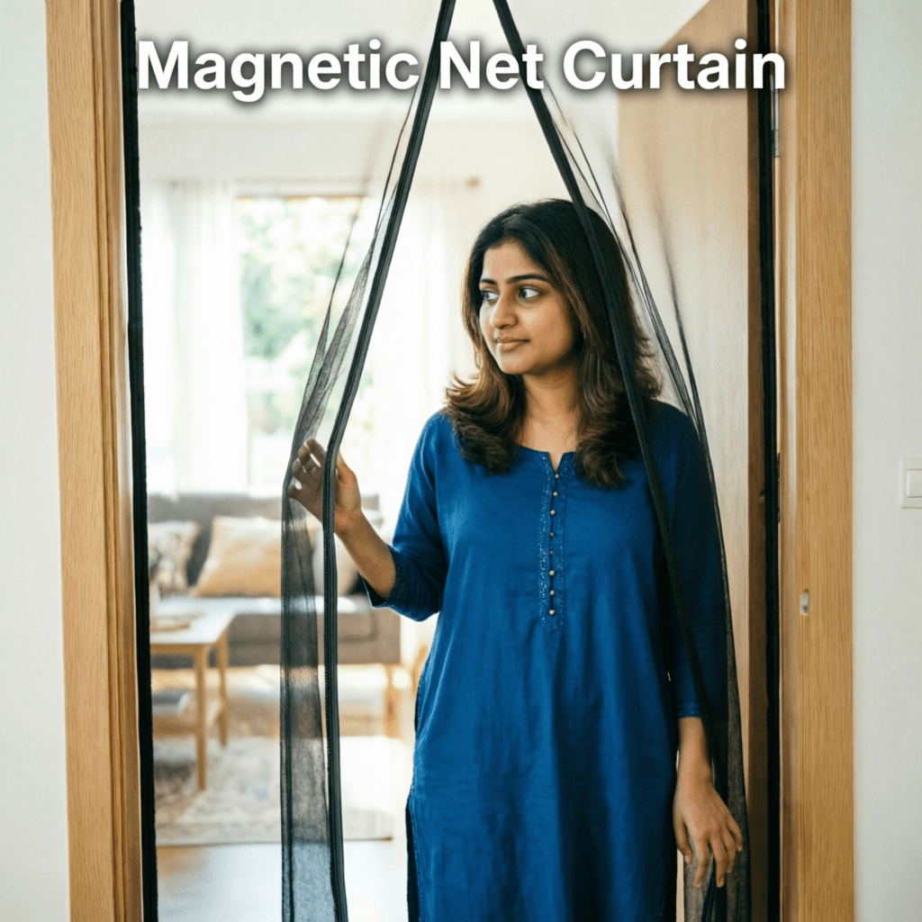 Magnetic Net Curtain -OC - iamlazy.store