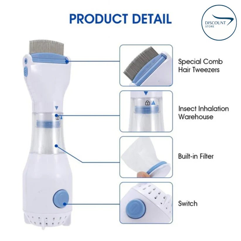 PureComb™ Vacuum Lice Remover -JC - iamlazy.store