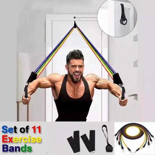 Set of 11 Exercise Bands - iamlazy.store