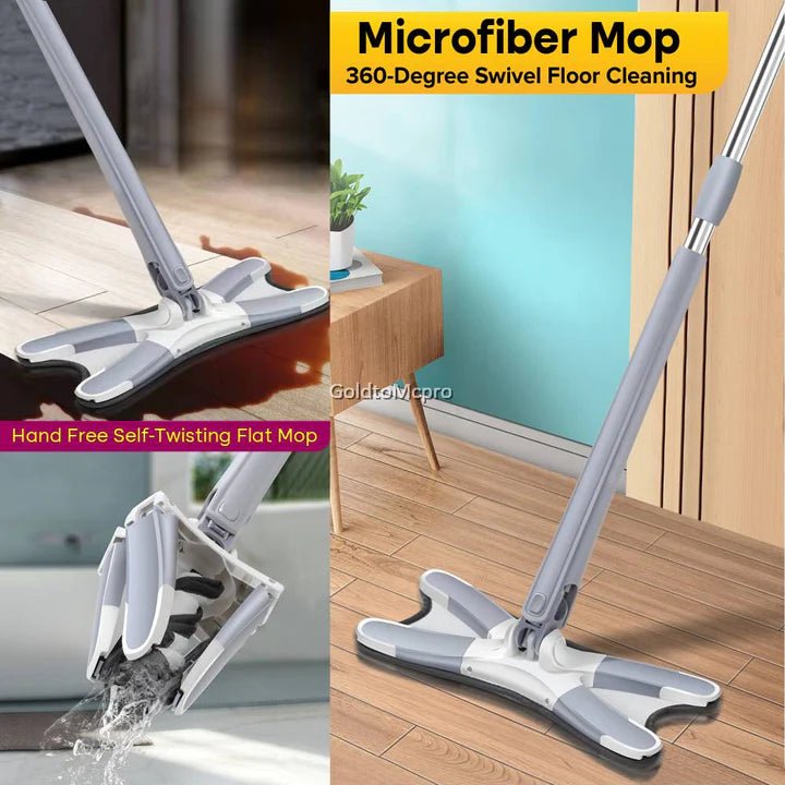 X Self-Cleaning 360 Mop -OC - iamlazy.store