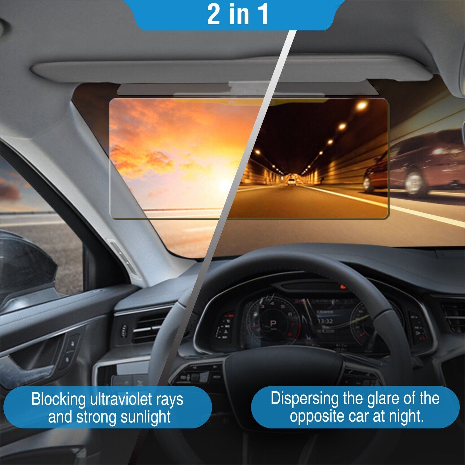 Driver's Anti - Glare Mirror - iamlazy.store