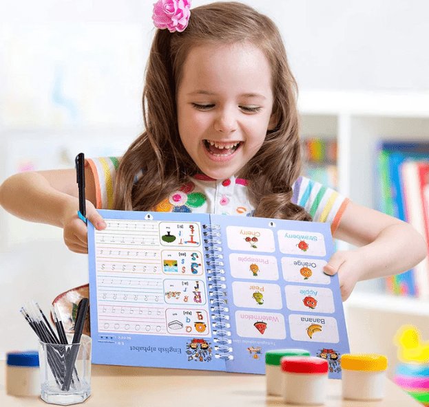 MAGIC PRACTICE COPYBOOK (PACK OF 4 BOOKS) - iamlazy.store