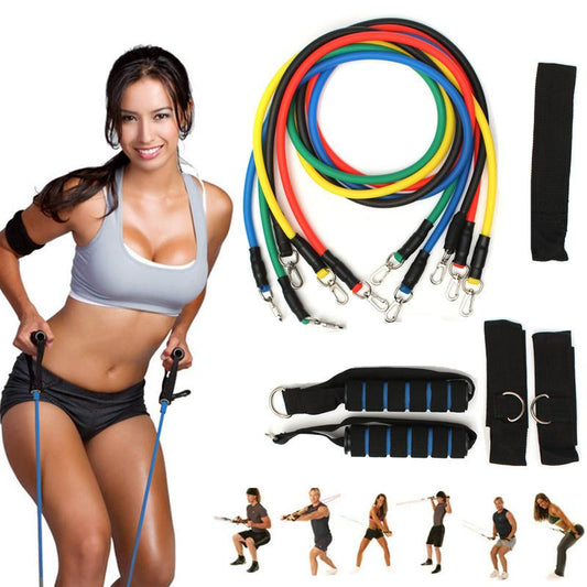 Set Of 11 PCS Workout Bands - iamlazy.store