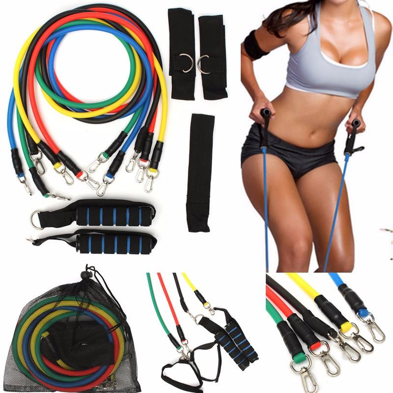 Set Of 11 PCS Workout Bands - iamlazy.store