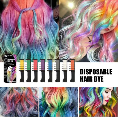 Temporary Hair Chalk Hair Color Comb - iamlazy.store